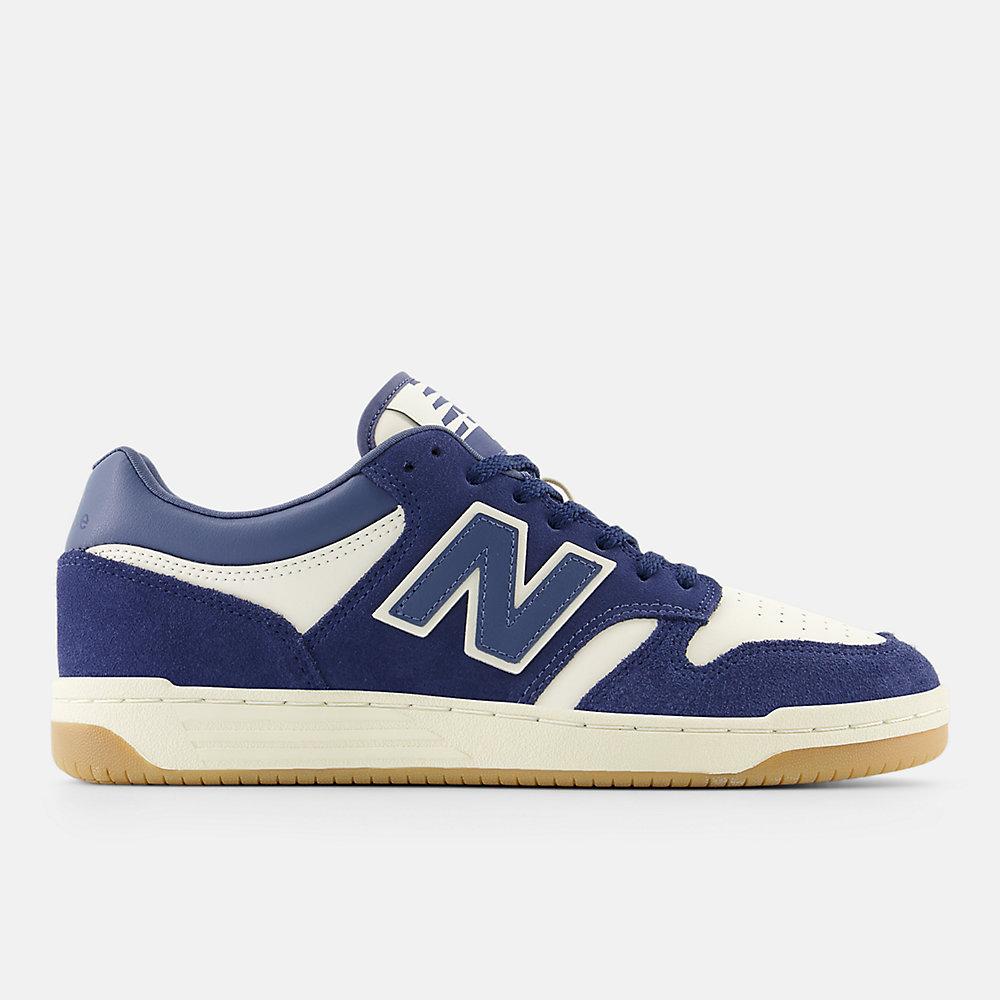 New Balance 480 Shoes NB Navy with Linen and Vintage Indigo